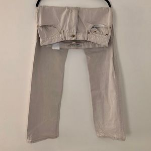 banana republic cream vintage straight cut jeans